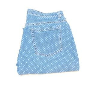 Vintage polka dot high waisted jeans 12